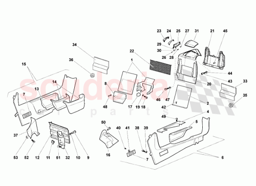 Part Diagram for Lamborghini N91109201