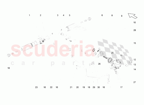 Part Diagram for Lamborghini 402422893A