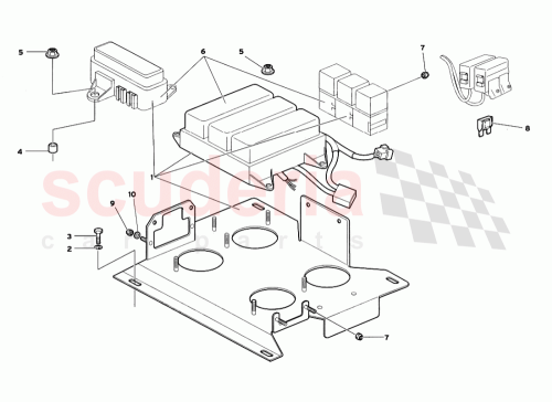Part Diagram for Lamborghini 0061004391
