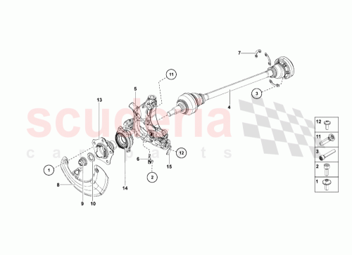 Part Diagram for Lamborghini 470505433C