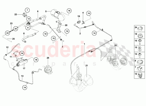 Part Diagram for Lamborghini 470131375A