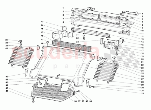 Part Diagram for Lamborghini 009410212