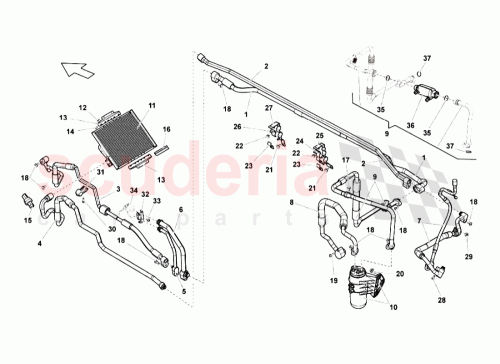 Part Diagram for Lamborghini 407260713