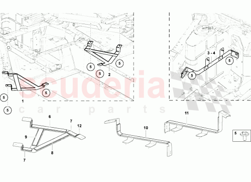 Part Diagram for Lamborghini 470201070A