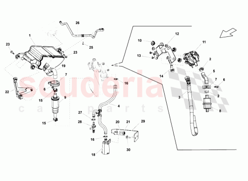Part Diagram for Lamborghini 407201187A