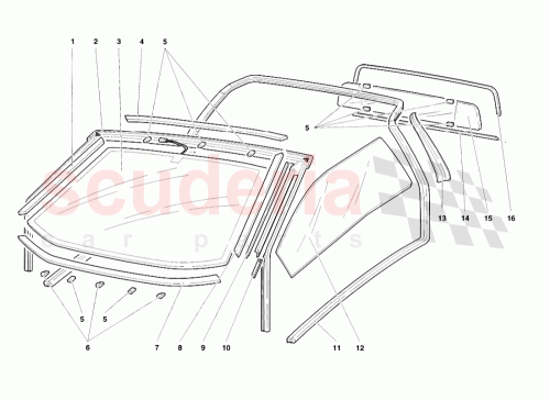 Part Diagram for Lamborghini 0067001675
