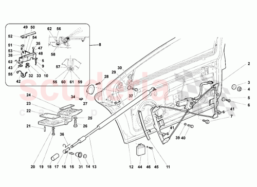 Part Diagram for Lamborghini WHT000771