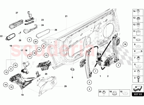 Part Diagram for Lamborghini 470837397B