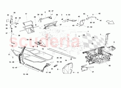 Part Diagram for Lamborghini N91045502