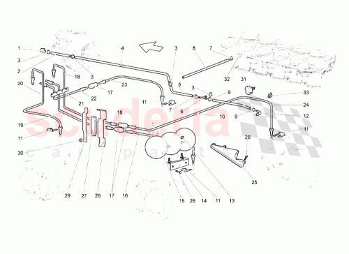 Part Diagram for Lamborghini 401611764