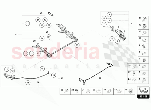 Part Diagram for Lamborghini 4T7959801