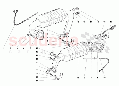 Part Diagram for Lamborghini 004431143