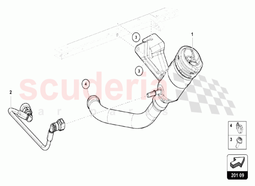 Part Diagram for Lamborghini N91215101