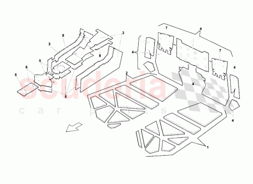 Part Diagram for Lamborghini 310147044