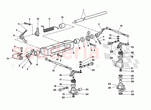 Part Diagram for Lamborghini 0013004880