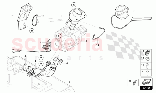 Part Diagram for Lamborghini 470201160
