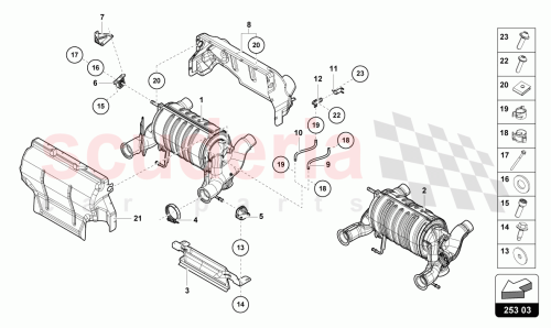 Part Diagram for Lamborghini 470251051AD