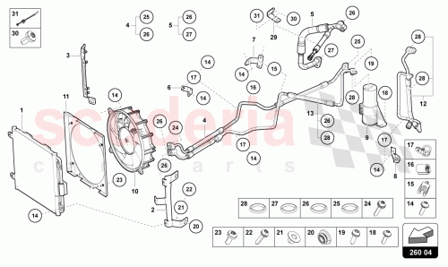 Part Diagram for Lamborghini 470298021A