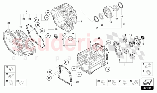 Part Diagram for Lamborghini 0CE323209D