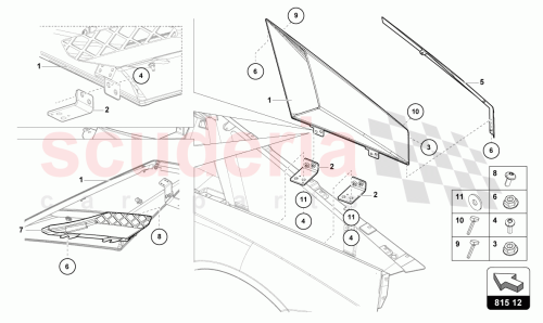 Part Diagram for Lamborghini 470119556