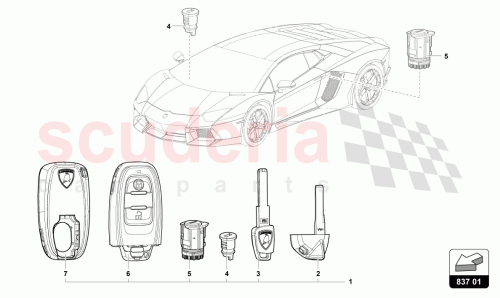 Part Diagram for Lamborghini 470959754MTKE