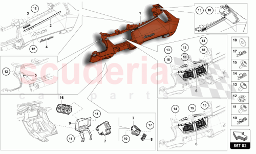 Part Diagram for Lamborghini 472857921BB