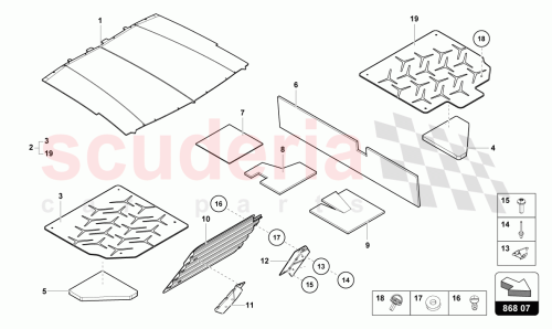 Part Diagram for Lamborghini 472863691C
