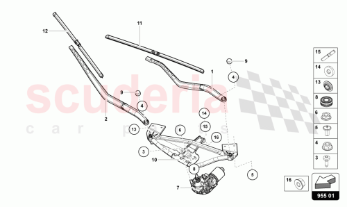 Part Diagram for Lamborghini 472955119