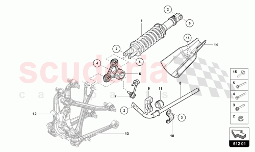Part Diagram for Lamborghini 470512019AL