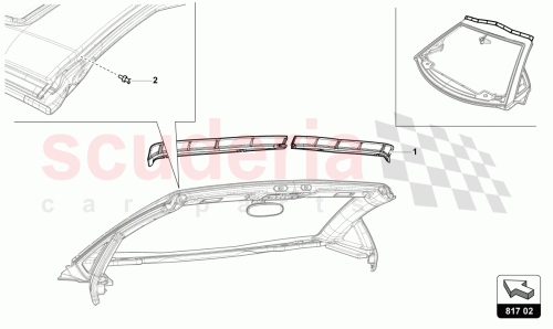 Part Diagram for Lamborghini 475817029D
