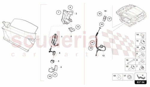 Part Diagram for Lamborghini 47B837665A
