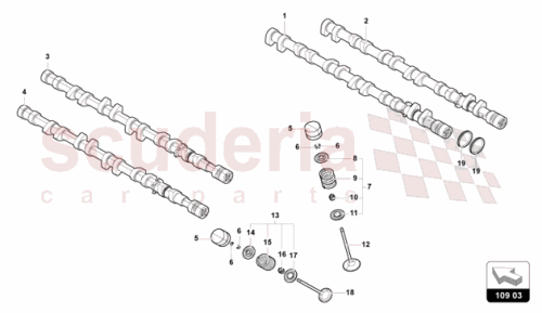 Part Diagram for Lamborghini 07M109642J