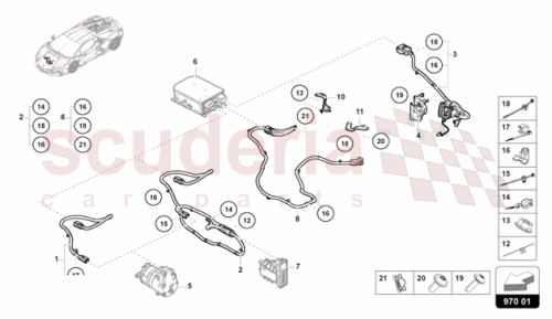 Part Diagram for Lamborghini 47A971093