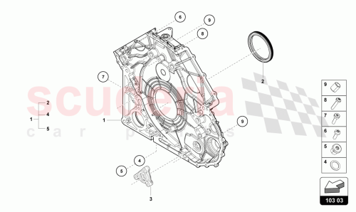 Part Diagram for Lamborghini 07L103171BE
