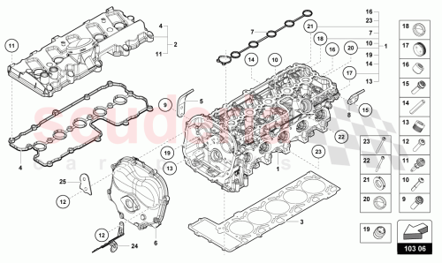 Part Diagram for Lamborghini 420971593A