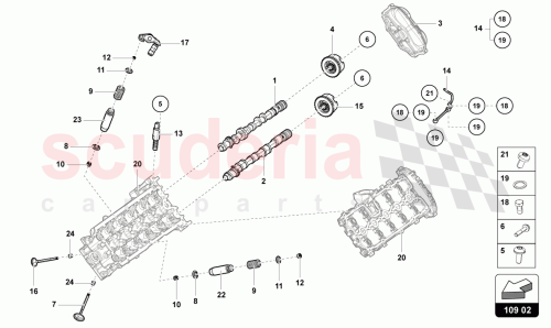Part Diagram for Lamborghini 07L109601K