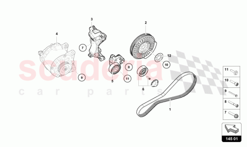 Part Diagram for Lamborghini WHT003351A