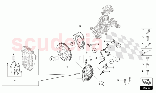Part Diagram for Lamborghini 4T0615105EE