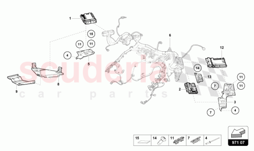 Part Diagram for Lamborghini 4T0907552AE