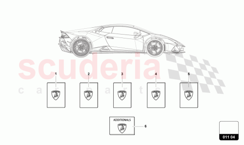 Part Diagram for Lamborghini 4T7012766HB