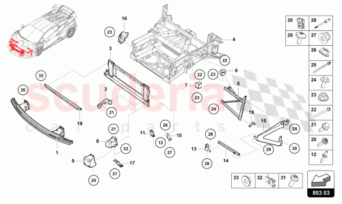Part Diagram for Lamborghini N90183803