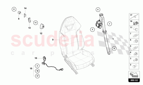 Part Diagram for Lamborghini 4T2857706D10H
