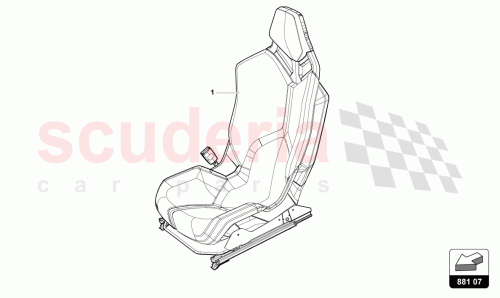 Part Diagram for Lamborghini 4T3860672B