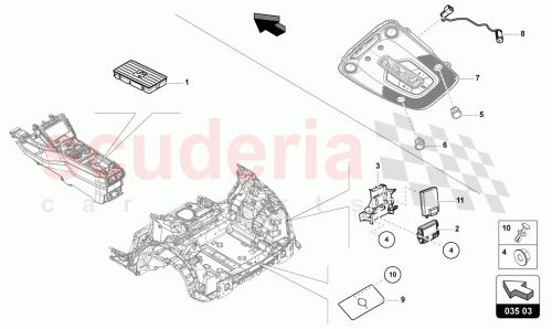 Part Diagram for Lamborghini 3Q0963513A