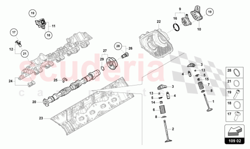 Part Diagram for Lamborghini 06M109087K