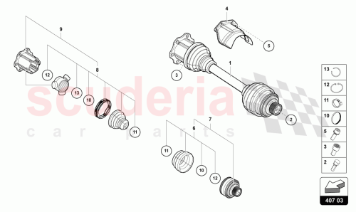 Part Diagram for Lamborghini 4M0407271AC