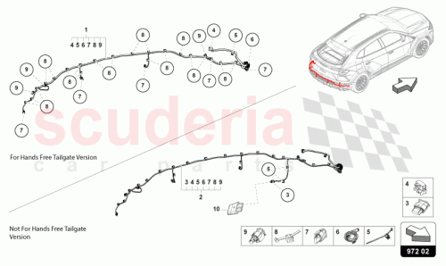 Part Diagram for Lamborghini 4ML971104A