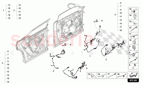 Part Diagram for Lamborghini 4ML971029BP