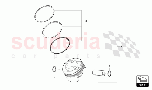 Part Diagram for Lamborghini 0P2107066E