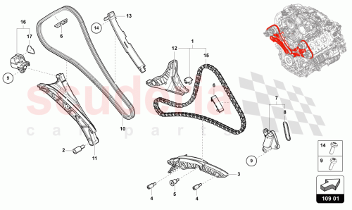 Part Diagram for Lamborghini 0P2109229E